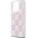 DKNY DKNY Liquid Glitter Multilogo - Etui iPhone 15 Pro (różowy)