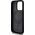 DKNY DKNY Liquid Silicone White Printed Logo MagSafe - Etui iPhone 13 Pro (czarny)