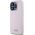 DKNY DKNY Liquid Silicone Small Metal Logo MagSafe - Etui iPhone 15 Pro (różowy)