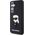 Karl Lagerfeld Oryginalne Etui KARL LAGERFELD Hardcase KLHCS24S3DRKINK do SAMSUNG S24 (3D RUBBER IKONIK NFT) czarny