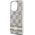 DKNY DKNY DKHMP14LHCPTSE iPhone 14 Pro 6.1" beżowy/beige hardcase IML Checkered Mono Pattern & Printed Stripes MagSafe