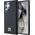 DKNY DKNY DKHMS24LPSHRPSK S24 Ultra S928 czarny/black hardcase Leather Pattern Metal Logo MagSafe