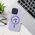 Karl Lagerfeld Karl Lagerfeld KLHMP15SSCMKCRHU iPhone 15 6.1" fioletowy/purple hardcase Silicone KC Heads Ring MagSafe