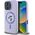 Karl Lagerfeld Karl Lagerfeld KLHMP16XSCMKCRHU iPhone 16 Pro Max 6.9" fioletowy/purple hardcase Silicone KC Heads Ring MagSafe