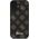 Guess Guess GUHMP16SPGPYSK iPhone 16 6.1" czarny/black hardcase Peony Script MagSafe