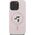 Karl Lagerfeld Karl Lagerfeld KLHMP16SSCMKCRHP iPhone 16 6.1" różowy/pink hardcase Silicone Karl&Choupette Heads Ring MagSafe standard
