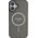 Guess Guess GUHMP16SHFGEREK iPhone 16 6.1" czarny/black hardcase IML Glitter Circle MagSafe
