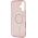 Guess Guess GUHMP16SPFTDTEP iPhone 16 6.1" różowy/pink hardcase IML Rhinestones MagSafe