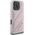 Karl Lagerfeld Karl Lagerfeld KLHCP16LPQDSMGP iPhone 16 Pro 6.3" różowy/pink hardcase Quilted Signature