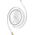 Kabel USB Baseus Kabel USB Baseus Free2Pull USB-C do iP 20W 1m (biały)