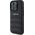 Mercedes AMG AMHCP16XGSEBK iPhone 16 Pro Max 6.9" czarny/black hardcase Leather Debossed Lines Black Logo