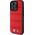 BMW BMW BMHMP16L23PUSPR iPhone 16 Pro 6.3" czerwony/red hardcase M Perforated And Stitched Line MagSafe