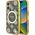 Guess Guess GUHMP16SH4PYEEW iPhone 16 6.1" brązowy/brown hardcase IML Peony On 4G Background MagSafe