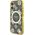 Guess Guess GUHMP16SH4PYEEW iPhone 16 6.1" brązowy/brown hardcase IML Peony On 4G Background MagSafe