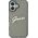 Guess Guess GUHCP16SHCHGSPK iPhone 16 6.1" czarny/black hardcase IML Heart