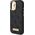 Guess Guess GUHMP16SU4GPRK iPhone 16 6.1" czarny/black hardcase 4G Logo Plate MagSafe