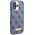 Guess Guess GUHMP16SU4GPRB iPhone 16 6.1" niebieski/blue hardcase 4G Logo Plate MagSafe