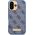 Guess Guess GUHMP16MU4GPRB iPhone 16 Plus 6.7" niebieski/blue hardcase 4G Logo Plate MagSafe