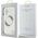 Guess Guess GUHMP16MHFWFCT iPhone 16 Plus 6.7" przeźroczysty/transparent hardcase IML Flowers Wreath MagSafe