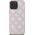 Guess Guess GUHMP16LPGPYSP iPhone 16 Pro 6.3" różowy/pink hardcase Peony Script Logo MagSafe