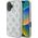 Guess Guess GUHMP16SPGPYSH iPhone 16 6.1" biały/white hardcase Peony Script Logo MagSafe