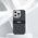 DKNY DKNY DKHMP16XHRHSEK iPhone 16 Pro Max 6.9" czarny/black hardcase Repeat Texture Pattern With Stripe