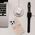 DKNY DKNY DKHMP16XHRHSEK iPhone 16 Pro Max 6.9" czarny/black hardcase Repeat Texture Pattern With Stripe