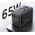 Joyroom Adapter podróżny JR-TCW02 65W uniwersalny EU / US / JP / AU / UK / CN - czarny