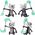 Figurka Pokemon POKEMON Figurki Bitewne 8-Pak Seria 12, figurki