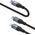 Nillkin Kabel Nillkin Data Cable DualPower 2w1 USB-C PD 3.0 100W, Lightning PD 27W black