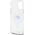 Karl Lagerfeld Karl Lagerfeld KLHMP12MHLSCHH iPhone 12   / 12 Pro 6.1" biały/white hardcase IML Metal Choupette Head MagSafe