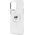 Karl Lagerfeld Karl Lagerfeld KLHMP14XHLSCHH iPhone 14   Pro Max 6.7" biały/white hardcase IML Metal Choupette Head MagSafe