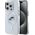 Karl Lagerfeld Karl Lagerfeld KLHMP15LHLSKCH iPhone 15   Pro 6.1" biały/white hardcase IML Metal Karl&Choupette Head MagSafe
