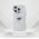 Karl Lagerfeld Karl Lagerfeld KLHMP15XHLSCHH iPhone 15   Pro Max 6.7" biały/white hardcase IML Metal Choupette Head MagSafe