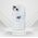 Karl Lagerfeld Karl Lagerfeld KLHMP15MHLSCHH iPhone 15   Plus 6.7" biały/white hardcase IML Metal Choupette Head MagSafe