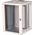 Roline ROLINE Wandgeh�use Pro 48,26cm 19Zoll 16 HE 600x600 BxT grau
