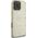 Guess GUHMP16LPSAPSMED iPhone 16 Pro 6.3" gold/gold hardcase Saffiano Peony Classic Logo MagSafe