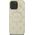 Guess GUHMP16LPSAPSMED iPhone 16 Pro 6.3" gold/gold hardcase Saffiano Peony Classic Logo MagSafe