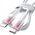 Kabel Joyroom S-A42 Crystal-Clear Series 30W USB-C / Lightning 1.2m biały