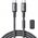 Kabel Joyroom S-A50 Unlimited Series 60W USB-C / USB-C z organizerem magnetycznym 1.2m szary
