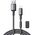 Kabel Joyroom S-A50 Unlimited Series 3A USB-A / Lightning z organizerem magnetycznym 1.2m szary