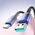 Kabel Joyroom S-A42 Crystal-Clear Series 3A USB-A / USB-C 1.2m czarny