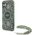 Etui Guess GUHMP16SHCPOFPA Apple iPhone 16 hardcase IML Flowers Allover Electro With Pearl Strap MagSafe zielony/green