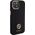 Guess GUHCP15SM4DGPK iPhone 15 / 14 / 13 6.1" czarny/black hardcase Silicone Logo Strass 4G