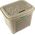 Kosz RATTAN 19L beżowy 28x36x28cm