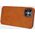 Nillkin Nillkin Qin skórzana kabura etui iPhone 12 Pro Max brązowy uniwersalny