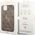 Guess Guess 4G Big Metal Logo - Etui iPhone 14 (brązowy)