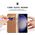 Dux Ducis Etui Dux Ducis Hivo z klapką i blokadą RFID do Samsung Galaxy S24+ - brązowe