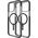 Zagg International ZAGG Santa Cruz Snap - obudowa ochronna do iPhone 15 Pro kompatybilna z MagSafe (black)