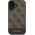 Guess Guess GUHCP16SG4GLBR iPhone 16 6.1" brązowy/brown hardcase 4G Bottom Stripe